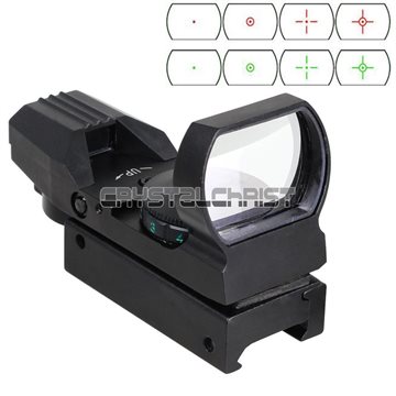 Holographic 4 Reticle Red/Green Dot Tactical Reflex Sight Scope riflescope W/New free shipping