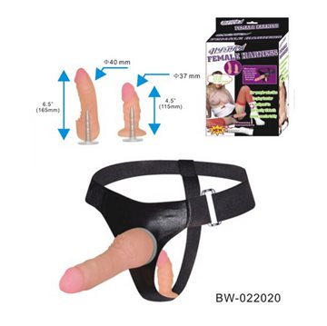 Double Dildo Double Ended Strapon Adult Sex toy For Women Ultra Elastic Harness Strap On Dildo Lesbian Couples Dick Sex Product