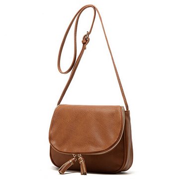 hot sale women bag women messenger bags pu leather handbags shoulder bags blosas tassel bags bolsos mujer purses black and brown