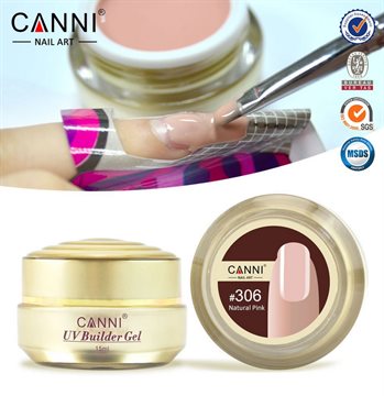 1PC 15ml CANNI Natural Nude Pastel Color UV Builder Gel Camouflage UV Gel Acrylic for Nail Art False Tips Extension 15 Colors