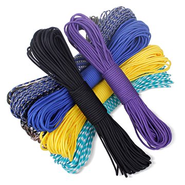 108 colors Paracord 550 Paracord Parachute Cord Lanyard Rope Mil Spec Type III 7Strand 100FT Climbing Camping survival equipment