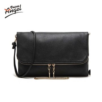 Fashion Women PU Leather Handabags Crossbody Women Shoulder Bags Clutch Bag For Women Messenger Bags Bolsas Feminina Black 2016