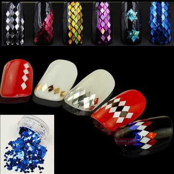 Nail DIY super beautiful diamond sequins metallic sequins nail jewelry flash chip laser phototherapy sequins