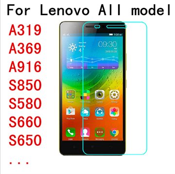 For Lenovo Tempered Glass Front Screen Protector S580 S850 P70 A319 A5000 S90 S660 S650 S860 A369 Anti-Explosion Protective Film