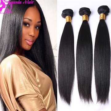 Natural Black Malaysian Virgin Hair Straight 3 Bundles Cheap Human Hair Weave 7A Wet And Wavy Virgin Hair Extension No Tangle