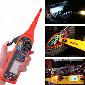 2015 Multi-function Auto Circuit Tester Multimeter Lamp Car Repair Automotive Electrical Multimeter 0V-380V Voltage