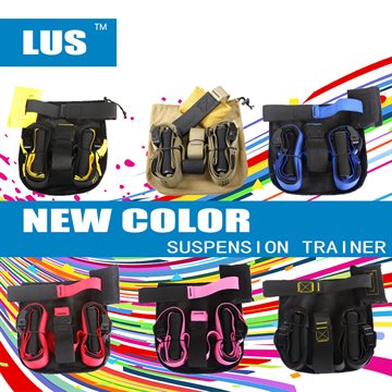 Top quality Multi color fashion Fitness Training Total Body Hanging Strap Brand Weighted Suspension Straps Hanging Training