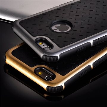 Ultra Thin Shockproof Rubber PC and TPU Hybrid Case Cover For Apple iPhone 5S/6 High Quality Shell EC882/EC883