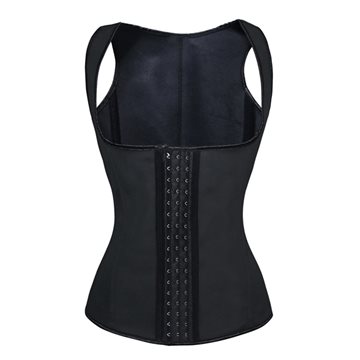 Sexy women Vest Latex waist training corset Steel Boned Underbust Corsets Body Shapewear Bustier cincher corselet