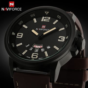 2016 New Luxury Brand fashion Business Quartz watch Men sport Watches Military Watches Men Corium Leather Strap army wristwatch