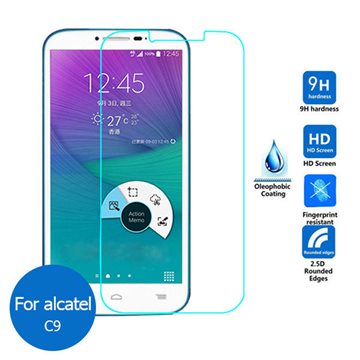 Tempered Glass Screen Protector Film guard CASE for Alcatel One Touch Pop 2 3/ C3 C5 C7 C9/ Idol 3 4.7 5.5 /Pixi 3 4 4.5 5.0 5.5