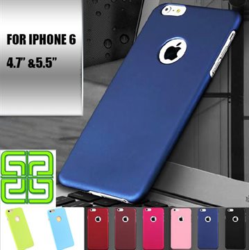 2016 New fashion luxury ultra slim Case for apple iphone 6 6s case 4.7 inch 5.5 frosted hard silicone scrub cover phone cases