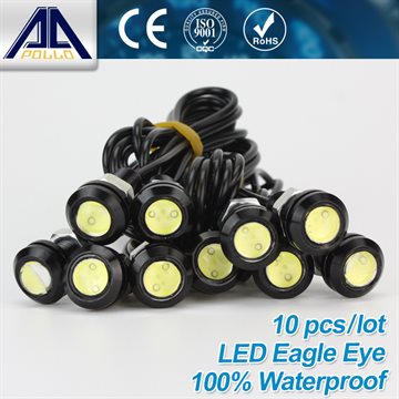 Free Shipping 10pcs High brightness DRL Eagle Eye Daytime Running Light LED Car work Lights Source Waterproof Parking lamp