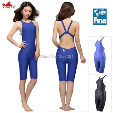 Yingfa FINA Approval Professional One-Piece Swimwear Women Swimsuit Sports Racing Competition Tight Bodybuilding Bathing Suit