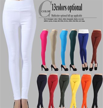 2015 summer style new fashion Womens Candy Color Pants sport leggings womens Pencil sweatpants plus size Trousers Size S-6XL