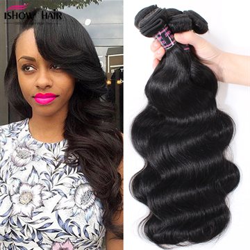 Good 6A Peruvian Virgin Hair Body Wave 3Pcs Peruvian Body Wave Ishow Hair 100% Unprocessed Virgin Human Hair Weave Bundle Deals