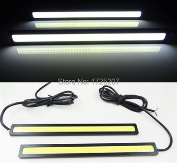 1pcs17cm car styling COB LED Lights DRL Daytime Running Light Auto Lamp For Universal Car Wholesales parking Free Shipping