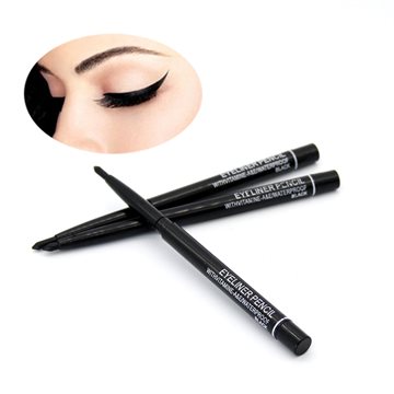 1 Pcs 2016 Hot Selling Black Long-lasting Waterproof Automatic Liquid Eyeliner Pencil Easy to Wear Natural Makeup Eye liner Eyes