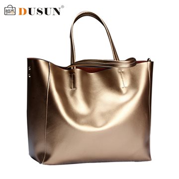 DUSUN Brand women Genuine leather bags Women Real leather Handbags Large Shoulder bags Designer Vintage bag Bolsas femininas