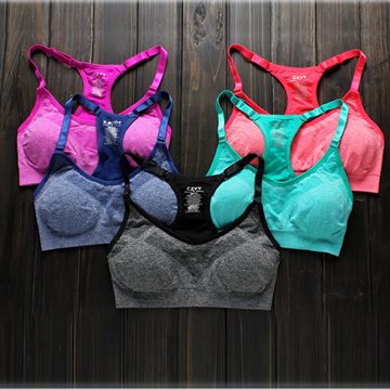 Women Quick Drying Shock Absorption Professional Sports Yoga Bra Tank Top Vest Sport Fitness Yoga Seamless Running Vest