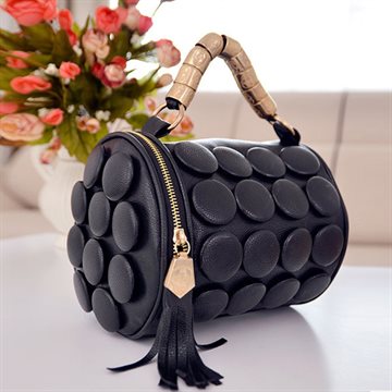 2015 Summer Luxury Tasel Button Women Shoulder Mini Bags Famous Brand Pu Leather Cartera Hombre Bucket Bag Bolsos De Mano