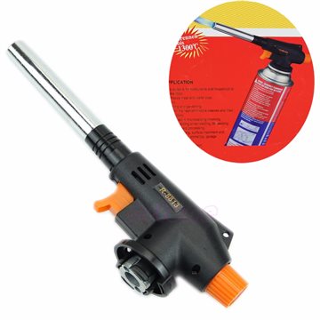 Outdoor Welding BBQ Tool Flamethrower Burner Butane Gas Blow Torch Auto Ignition