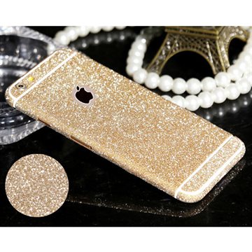 For iphone 4 4s 5 5s 6 6s 6plus 6splus Phone Sticker Hot selling Full Body Glitter Bling Phone Sticker Matte Screen Protector