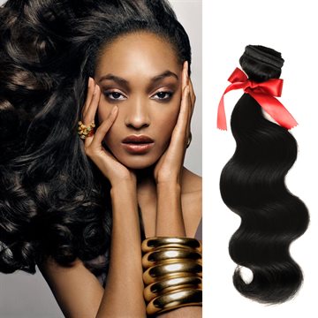 EVET Brazilian Virgin Hair Body Wave Hair Weaving Extension 100g/pcs 100% Human Hair Wave Brazilian Hair Weave Bundles