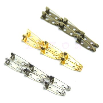 New Arrive 100pcs/lot 20mm DIY Safety Pins Brooch Jewelry Accessory 3Colors