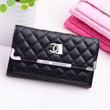 Free shipping long wallet purse 2014 new car suture wallet chain shoulder messenger bag small bag