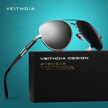 VEITHDIA Aluminum Magnesium Mens Sunglasses Polarized Sun Glasses Male Driving Fishing Outdoor Eyewears Accessories Men 6695