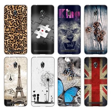 Fashion Phone Case for Asus Zenfone GO ZC500TG 5-inch Hot Cartoon Pattern Painted TPU Soft Case