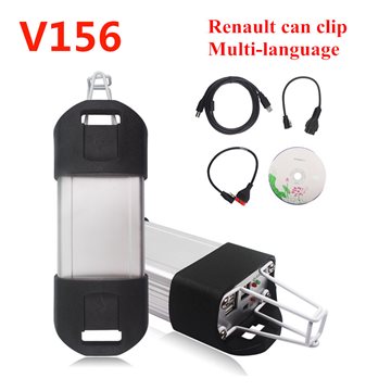 Newest V156 Renault Can Clip Auto Diagnostic Interface Renault Can Clip for Renault Scanner Tool support GermanSpanish DHL free