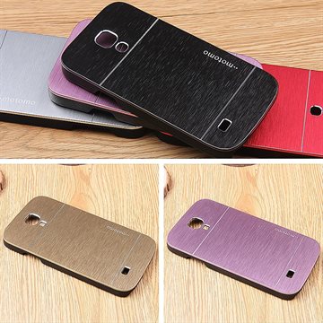 New Fashion for Galaxy i9190 case Luxury Brushed Metal Aluminium material case For Samsung Galaxy S4 mini i9190 phone case cover