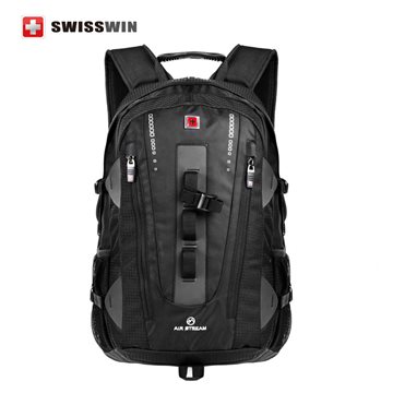 Swisswin Men Travel Backpack SWE9972 32L Outdoor sport backpack for mountain climbing 15.6 Computer Backpack For Business