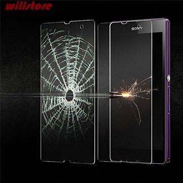 Tempered Glass Screen Protector CASE guard film For Sony Xperia Z2 Z3 Z4 Z4V Z5 Compact mini M2 M4 M5 E3 E4 E4G C3 C4 C5 T2 T3