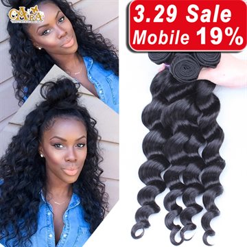 7A Peruvian Virgin Hair 3 Pcs Peruvian Curly Hair Rosa Queen Hair Products Peruvian Loose Wave 8-32 Curly Weave Human Hair