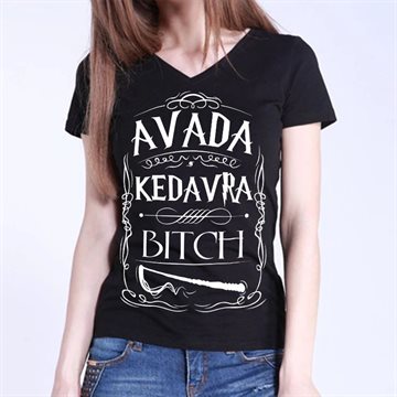 Fashion Hot Sale Women T Shirt Star Wars/Breaking Bad/Harry Potter/Putin Female V Neck t-shirts Short Sleeve Casual Tee