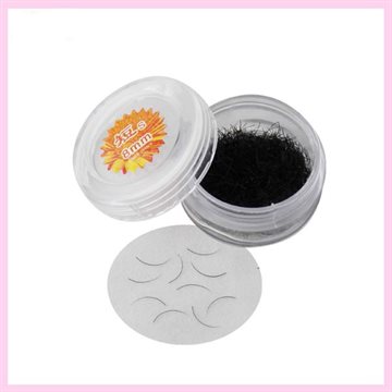 Silk Black Individual False Eyelashes Extension Hair Loose Bulk Fake Eyelash C curl 0.15/0.20/0.25mm Thickness 6mm-14mm