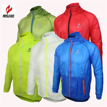 2015 ARSUXEO Athletic Brand Outdoor Sports Men Running Jacket Windproof Pack Cycling Bike Bicycle Clothing coat clothes.009