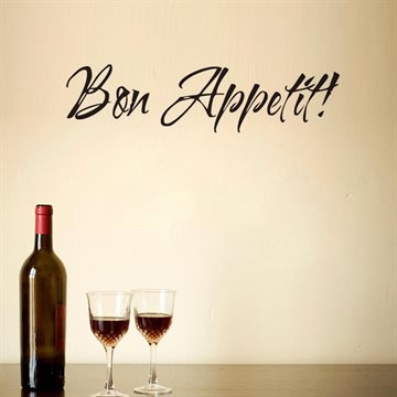 BON APPETIT wall art decals home decorations living room decor wall stickers kitchen