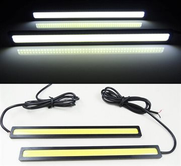 Car styling 1pcs 17cm 20W COB Chip 100%Waterproof Daytime Running Light 12V LED Universal Car work Parking lamp fog lamps DRL