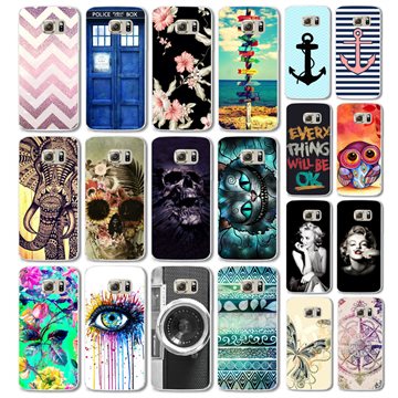 Case for Samsung Galaxy S6 Phone Cases Cover Cute Animal Colorful Retro Cartoon Plastic Flip marilyn monroe