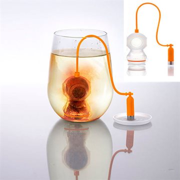 Deep Coffee Tea Infusers Makers Diver Loose Leaf Strainer Bag Mug Filter Kitchen Free Shipping