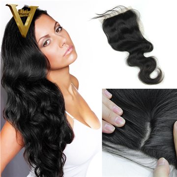 Brazilian Body Wave Lace Closure Cheap Unprocessed Lace Closure Brazilian Middle Parting Free Parting Invisible Base Closure