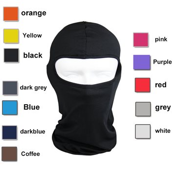 Lycra Balaclava Face Mask Ultra Thin Motorcycle Bike Winter Mask Cycling Ski Neck Gaiter Outdoor Dustproof Windproof Mask