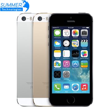 Apple iPhone 5S Original Unlocked iPhone5S Cell Phones iOS 8 4.0 IPS HD Dual Core A7 GPS 8MP 16GB/32GB Used Mobile Phone