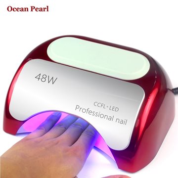 48W LED UV Lamp for Nails Polish Gel Art Professional CCFL LED UV Lamp Light Nail Dryer with Auto Induction Timer Setting-1404