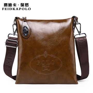 2015 Latest arrival Brand Specials Messenger Bag men Casual carry bag Design PU leather handbag POLO shoulder bag Crossbody Bags