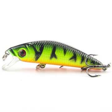 Brand Lifelike 3D Eyes Minnow Fishing Lure 7CM 8.5G 6# Hooks Fish Wobbler Tackle Crankbait Artificial Japan Hard Bait Swimbait